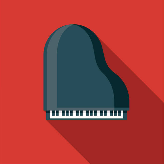 Icona di un pianoforte